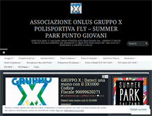 Tablet Screenshot of gruppoxsalzano.org
